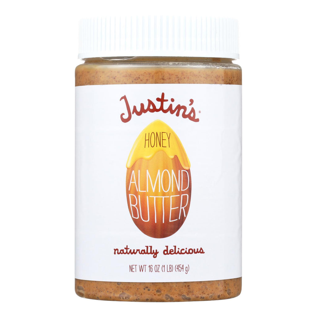 Justin's Nut Butter Almond Butter - Honey - Case Of 6 - 16 Oz. - Lakehouse Foods