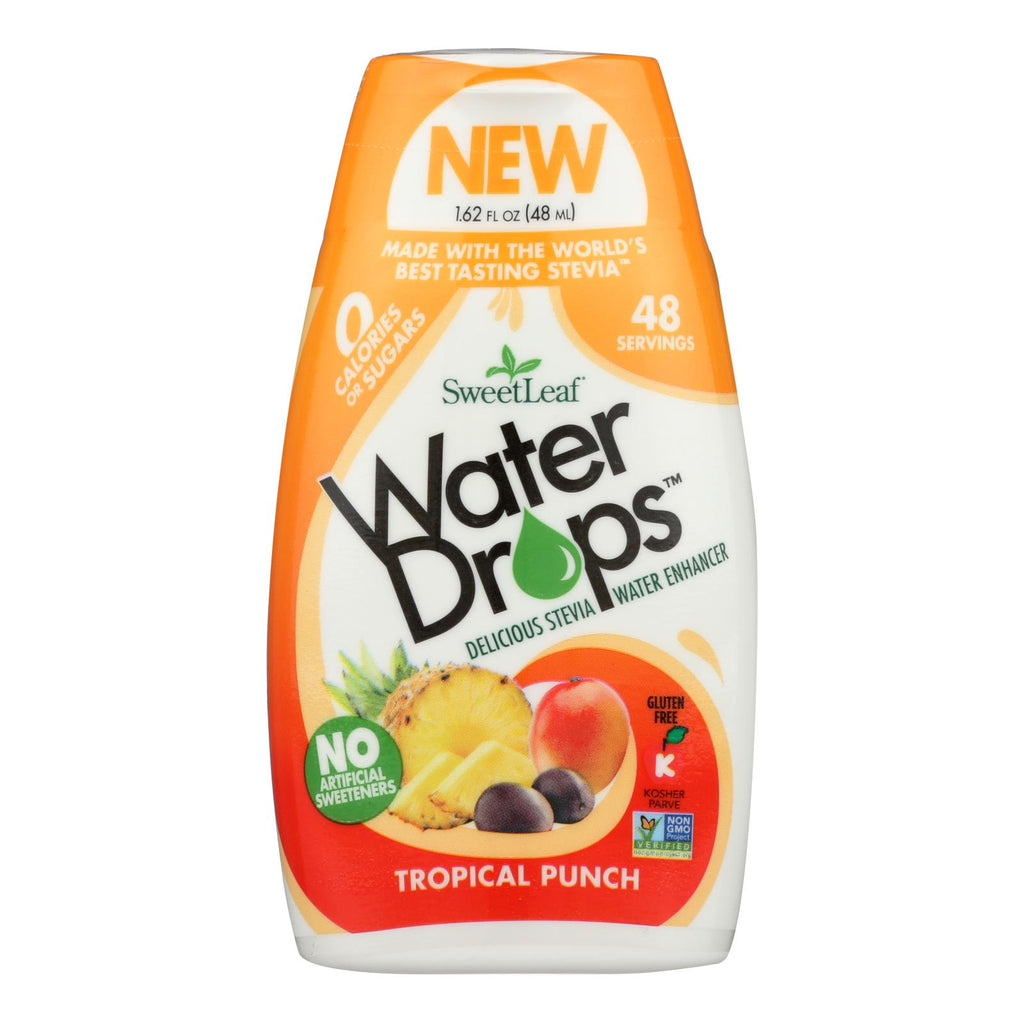 Sweet Leaf Water Drops - Tropical Punch - 1.62 Fl Oz - Lakehouse Foods