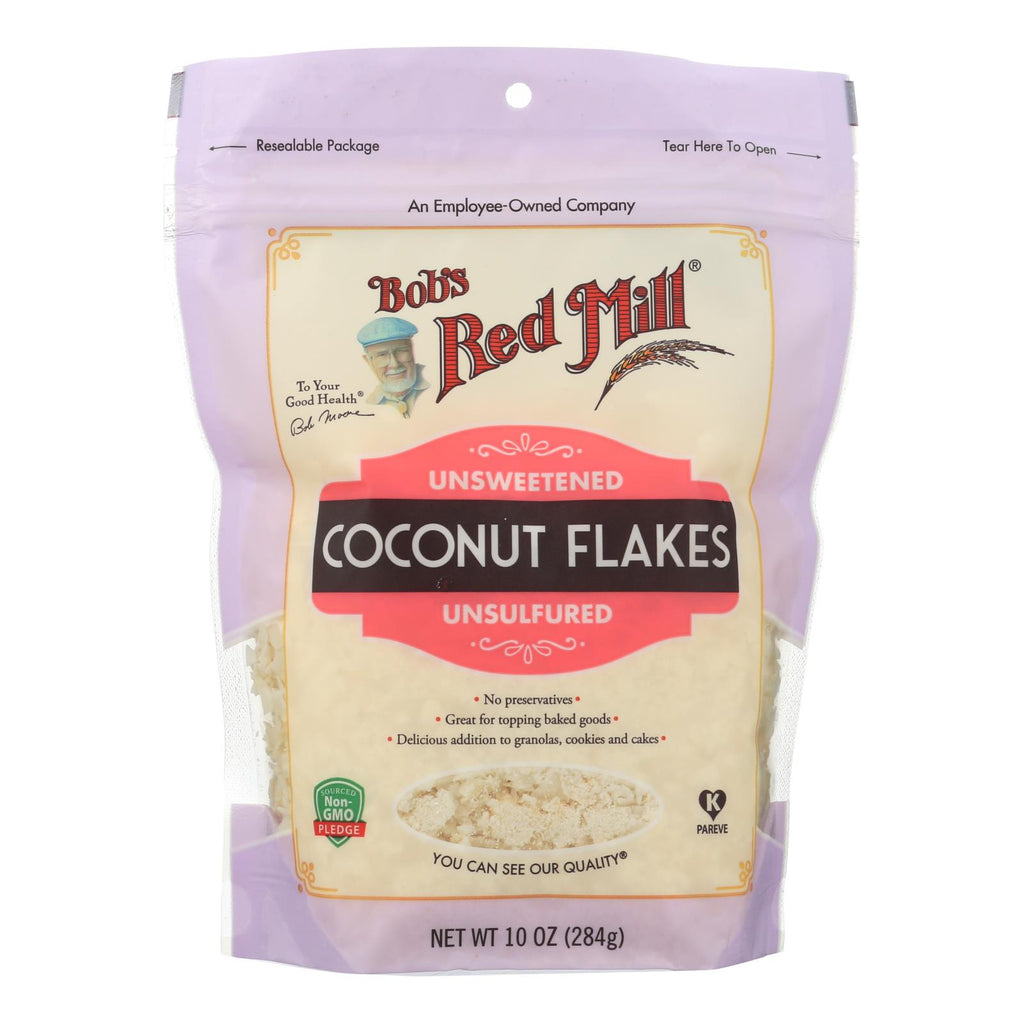 Bob's Red Mill - Coconut Flakes - Case Of 4-10 Oz - Lakehouse Foods