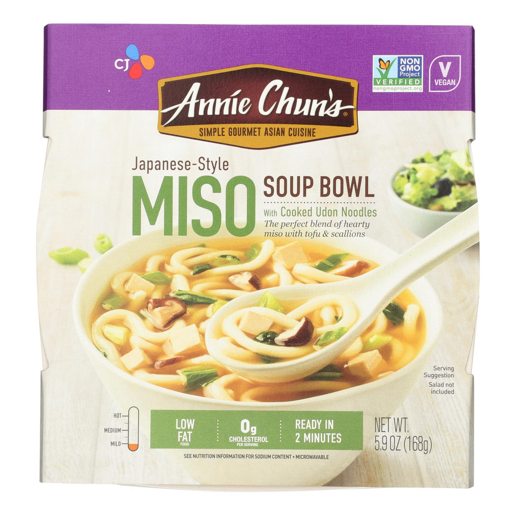 Annie Chun's Miso Soup Bowl - Case Of 6 - 5.9 Oz. - Lakehouse Foods