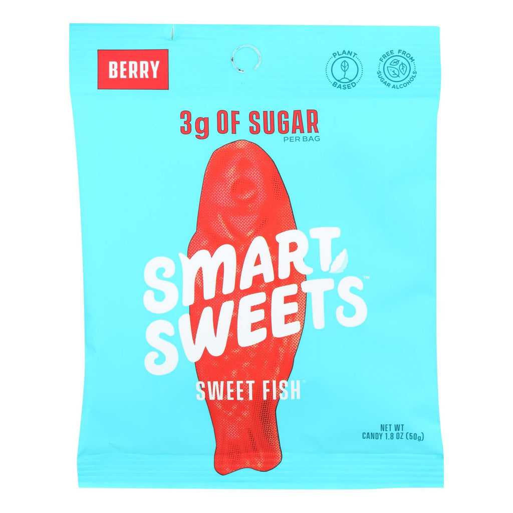 Smartsweets - Gummy Sweet Fish - Case Of 12 - 1.8 Oz - Lakehouse Foods