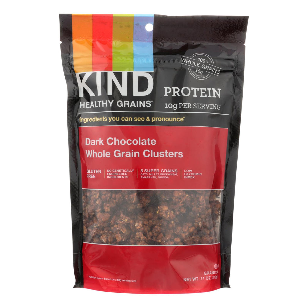 Kind Dark Chocolate Whole Grain Clusters - Case Of 6 - 11 Oz. - Lakehouse Foods
