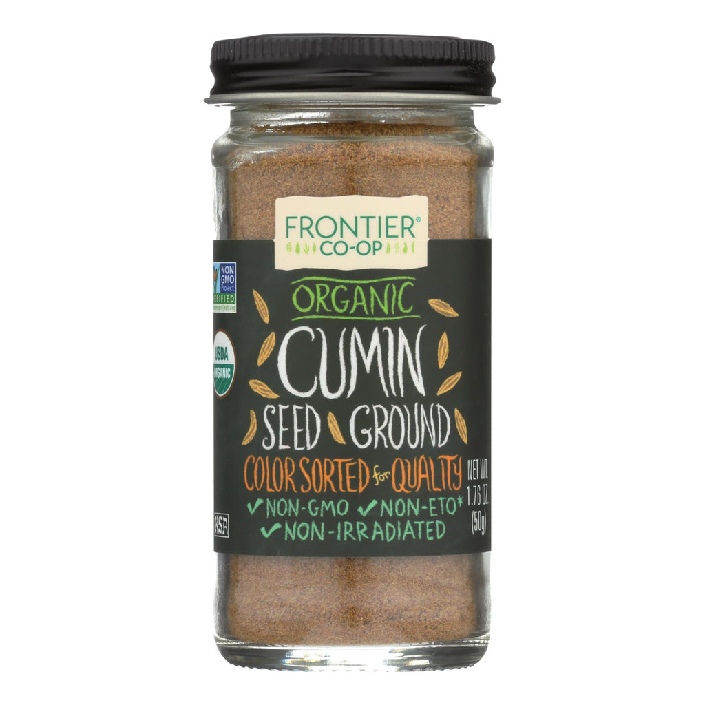 Frontier Herb Cumin Seed - Organic - Ground - 1.76 Oz - Lakehouse Foods