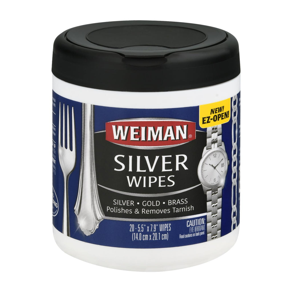 Weiman Silver Wipes - Case Of 6 - 20 Count - Lakehouse Foods