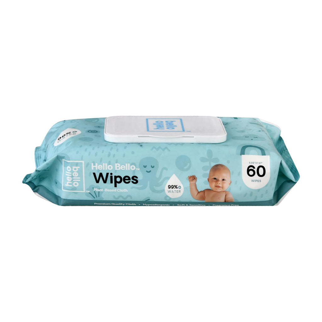 Hello Bello - Wipes Baby 1 Pack - Ea Of 1-60 Ct - Lakehouse Foods