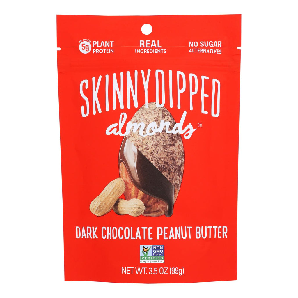 Skinnydipped - Dip Almond Peanut Butter - Case Of 10-3.5 Oz - Lakehouse Foods