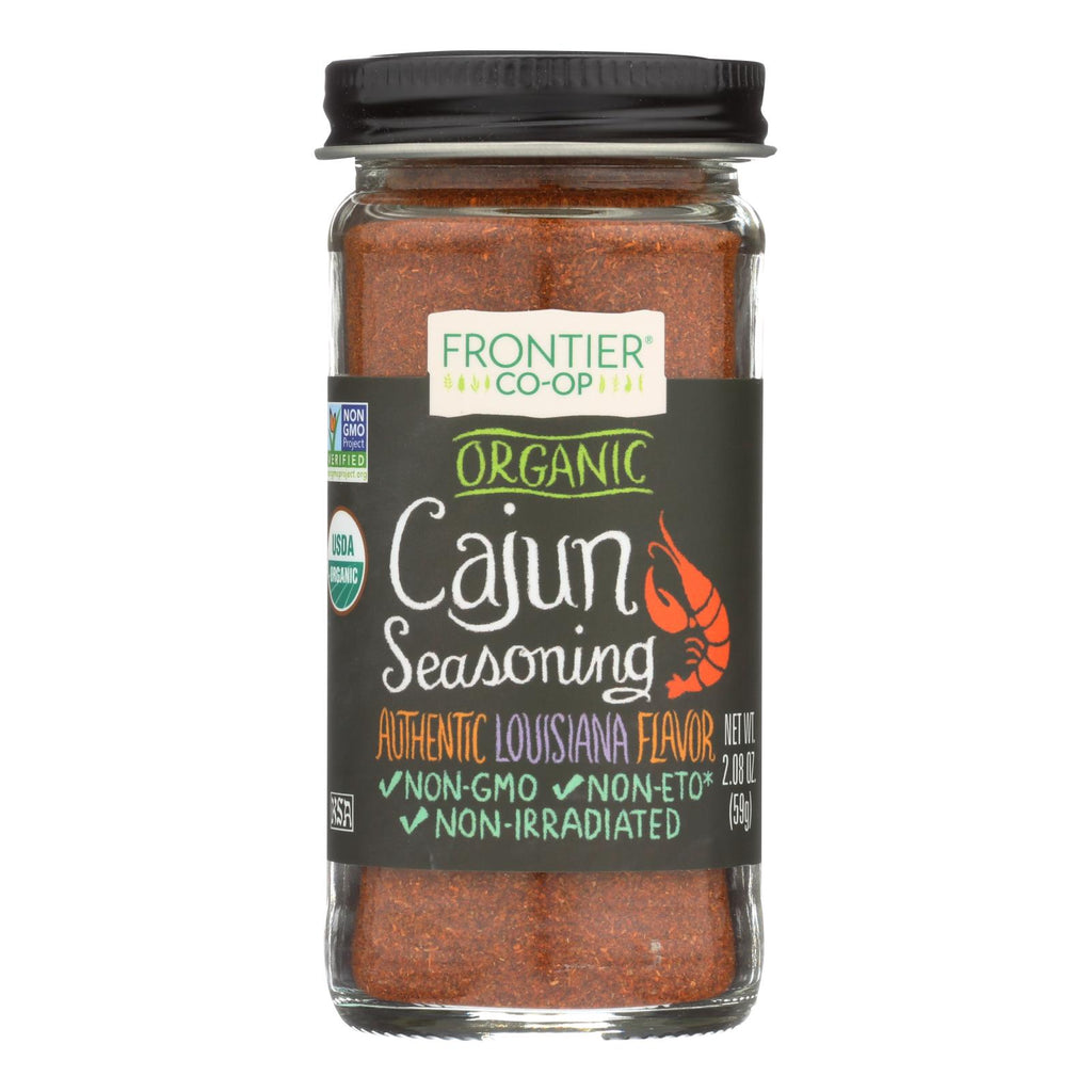 Frontier Herb Cajun Seasoning Blend - Organic - 2.08 Oz - Lakehouse Foods