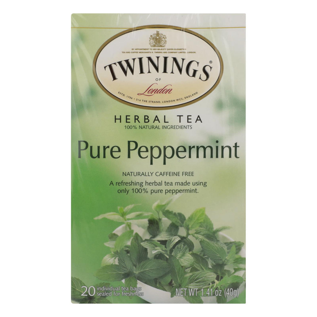 Twinings Tea Jacksons Of Piccadilly Tea - Pure Peppermint - Case Of 6 - 20 Bags - Lakehouse Foods