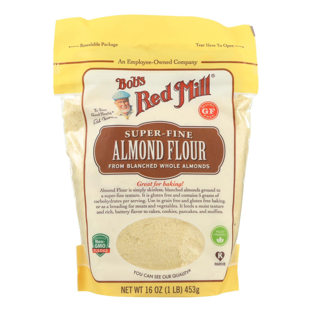 Bob's Red Mill - Flour - Almond - Blanched - Case Of 4 - 16 Oz - Lakehouse Foods