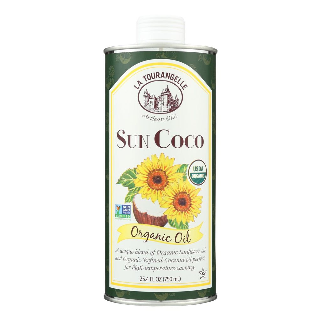 La Tourangelle Sun Coco Oil - Case Of 6 - 25.4 Fl Oz. - Lakehouse Foods