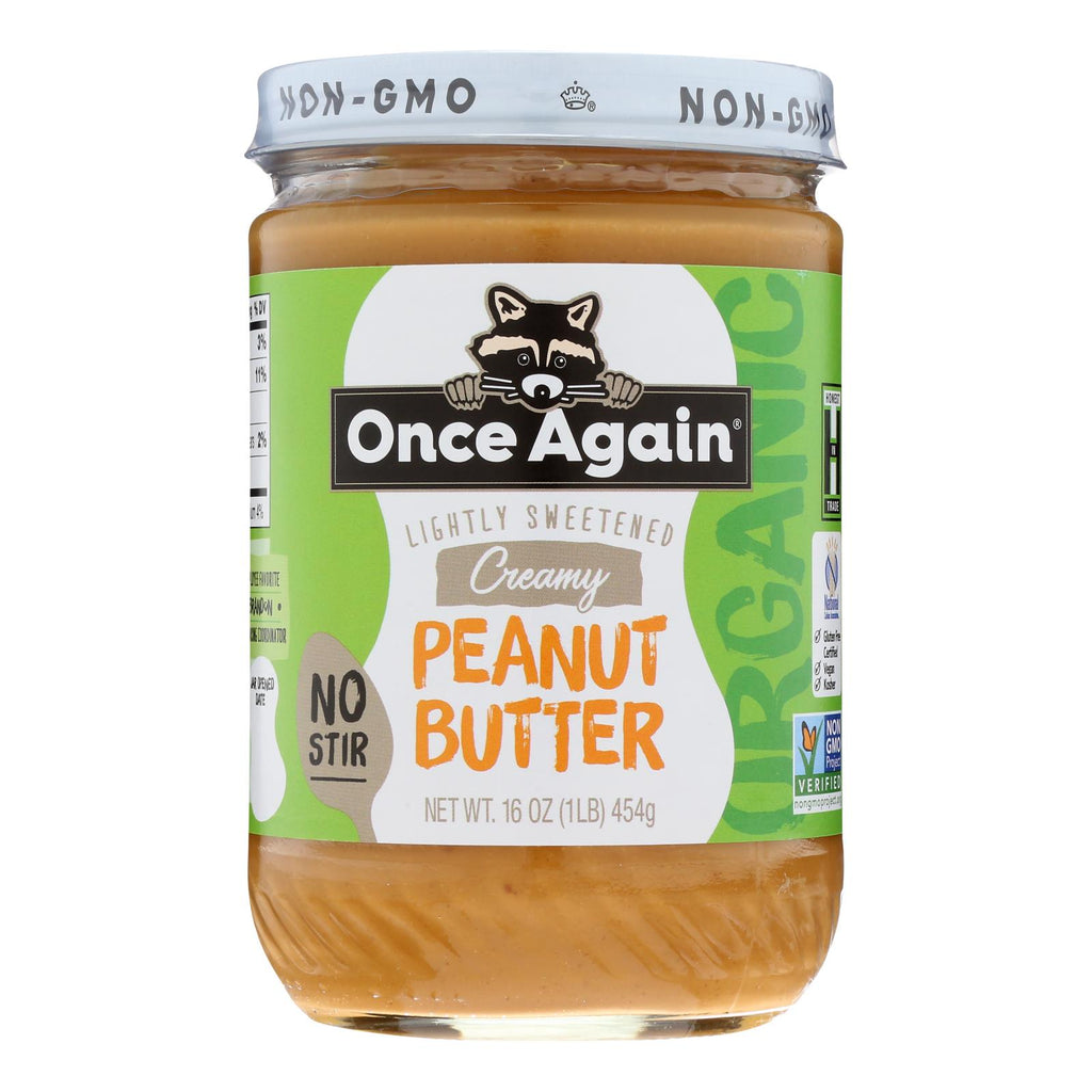 Once Again - Peanut Butter Smooth - Case Of 6-16 Oz - Lakehouse Foods