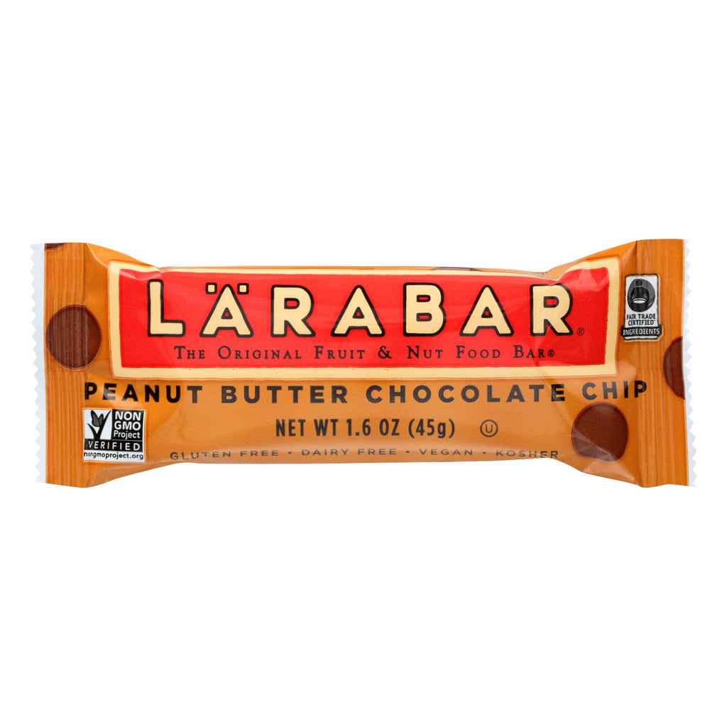 Larabar - Peanut Butter Chocolate Chip - Case Of 16 - 1.6 Oz - Lakehouse Foods