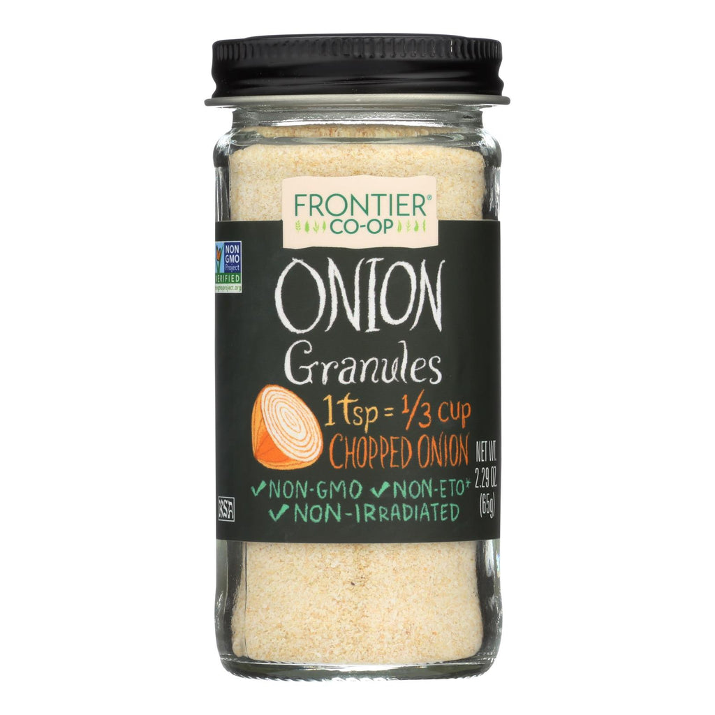 Frontier Herb Onion - Granules - White - 2.29 Oz - Lakehouse Foods