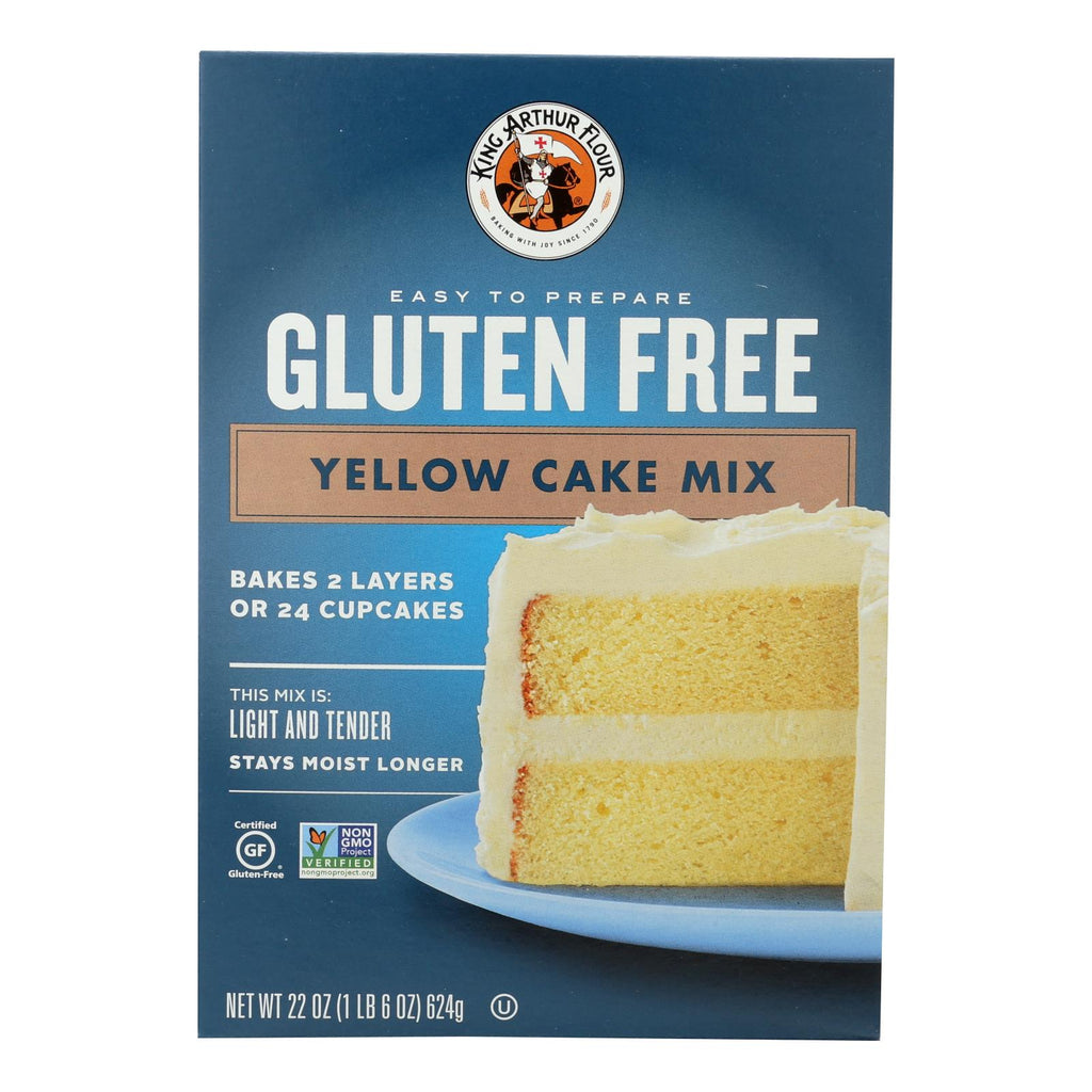 King Arthur Yellow Cake Mix - Case Of 6 - 22 Oz. - Lakehouse Foods