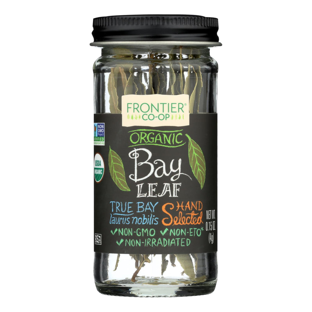 Frontier Herb Bay Leaf - Organic - Whole - .15 Oz - Lakehouse Foods