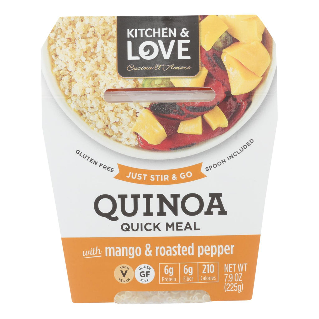 Cucina And Amore - Quinoa Meals - Mango And Jalapeno - Case Of 6 - 7.9 Oz. - Lakehouse Foods