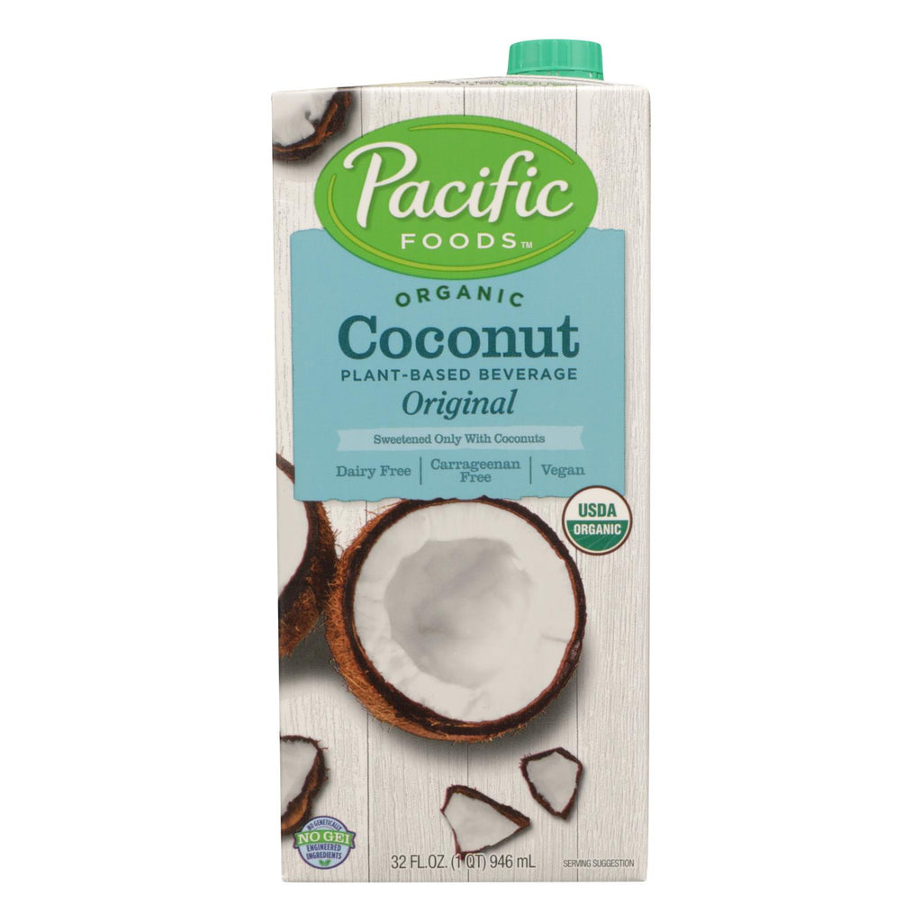 Pacific Natural Foods Coconut Original - Non Dairy - Case Of 12 - 32 Fl Oz. - Lakehouse Foods