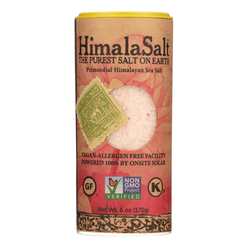 Himalasalt Primordial Himalayan Sea Salt - Fine Grain - Shaker - 6 Oz - Case Of 6 - Lakehouse Foods