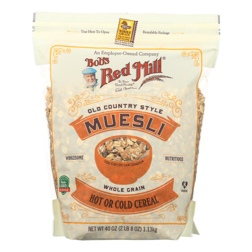 Bob's Red Mill - Cereal - Muesli - Hot Or Cold - Case Of 4 - 40 Oz - Lakehouse Foods