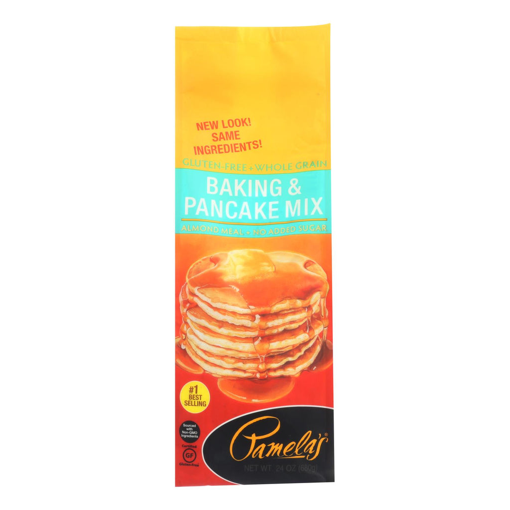 Pamela's Products - Baking And Pancake Mix - Wheat And Gluten Free - Case Of 6 - 24 Oz. - Lakehouse Foods