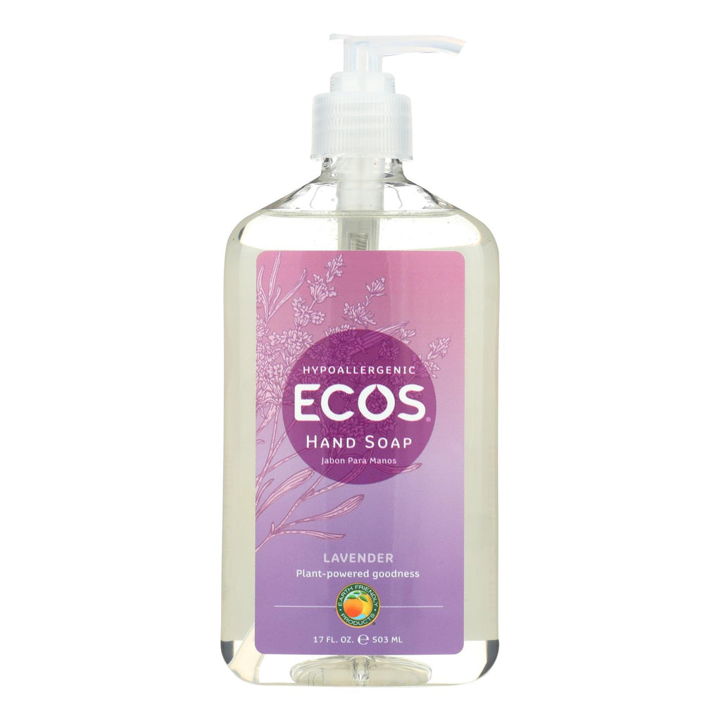 Earth Friendly Hand Soap - Lavender - Case Of 6 - 17 Fl Oz. - Lakehouse Foods