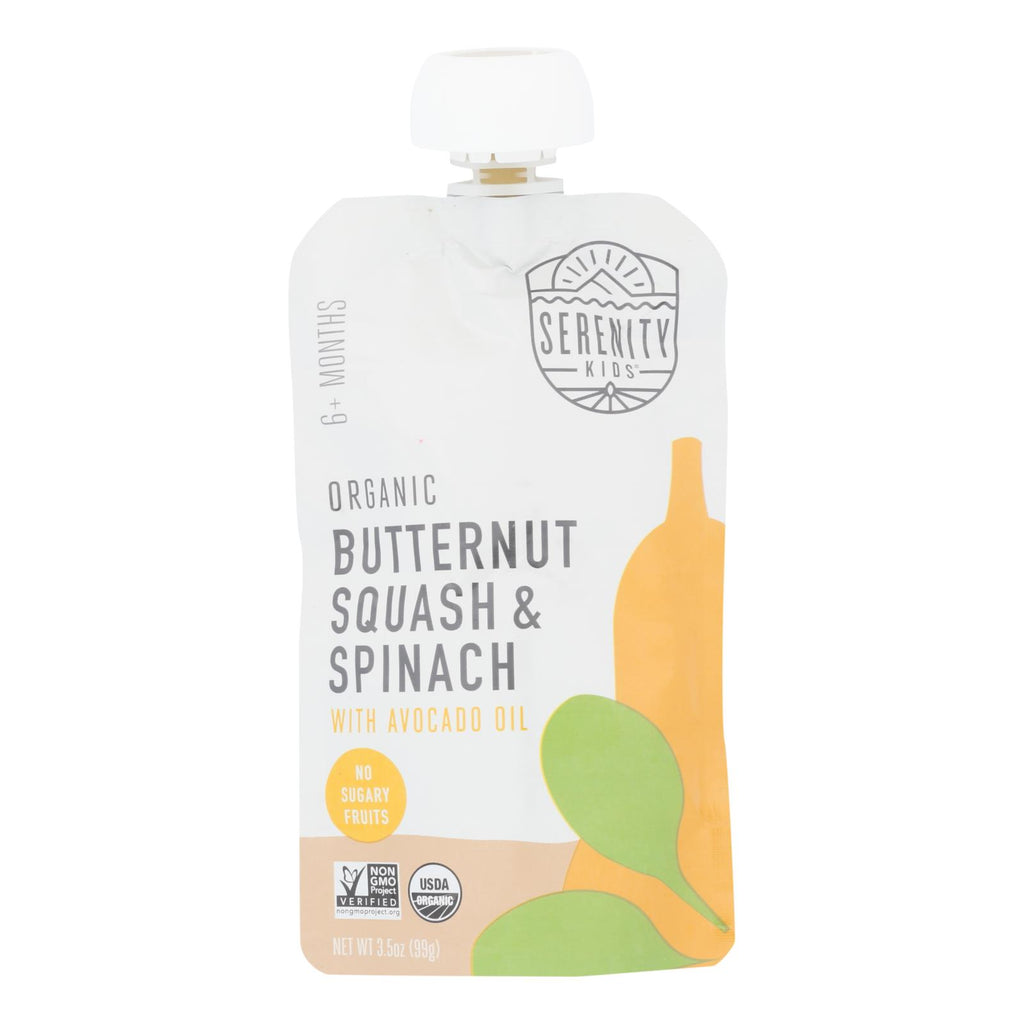 Serenity Kids Llc - Pouch Btrnt Sq&spn - Case Of 6 - 3.5 Oz - Lakehouse Foods