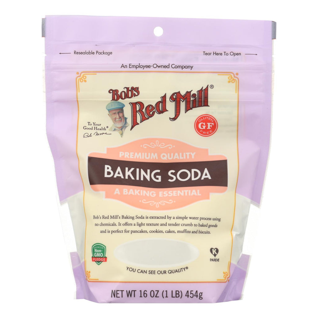 Bob's Red Mill - Baking Soda - Case Of 4-16 Oz - Lakehouse Foods