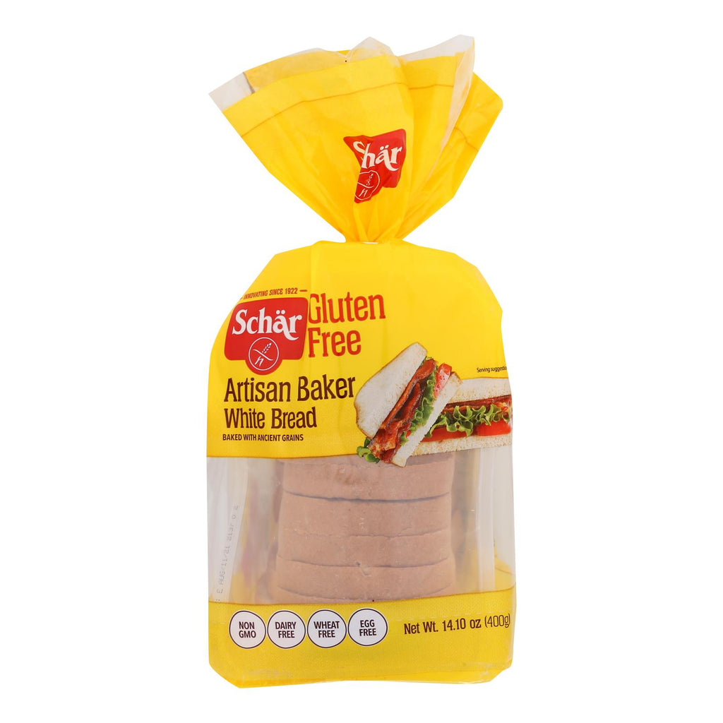 Schar - Bread Artisan Baker White - Case Of 8-14.1 Oz - Lakehouse Foods