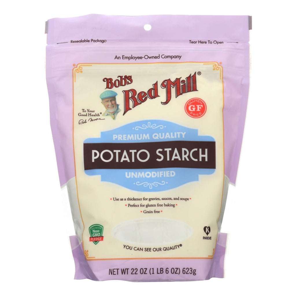 Bob's Red Mill - Potato Starch Gf - Case Of 4-22 Oz - Lakehouse Foods