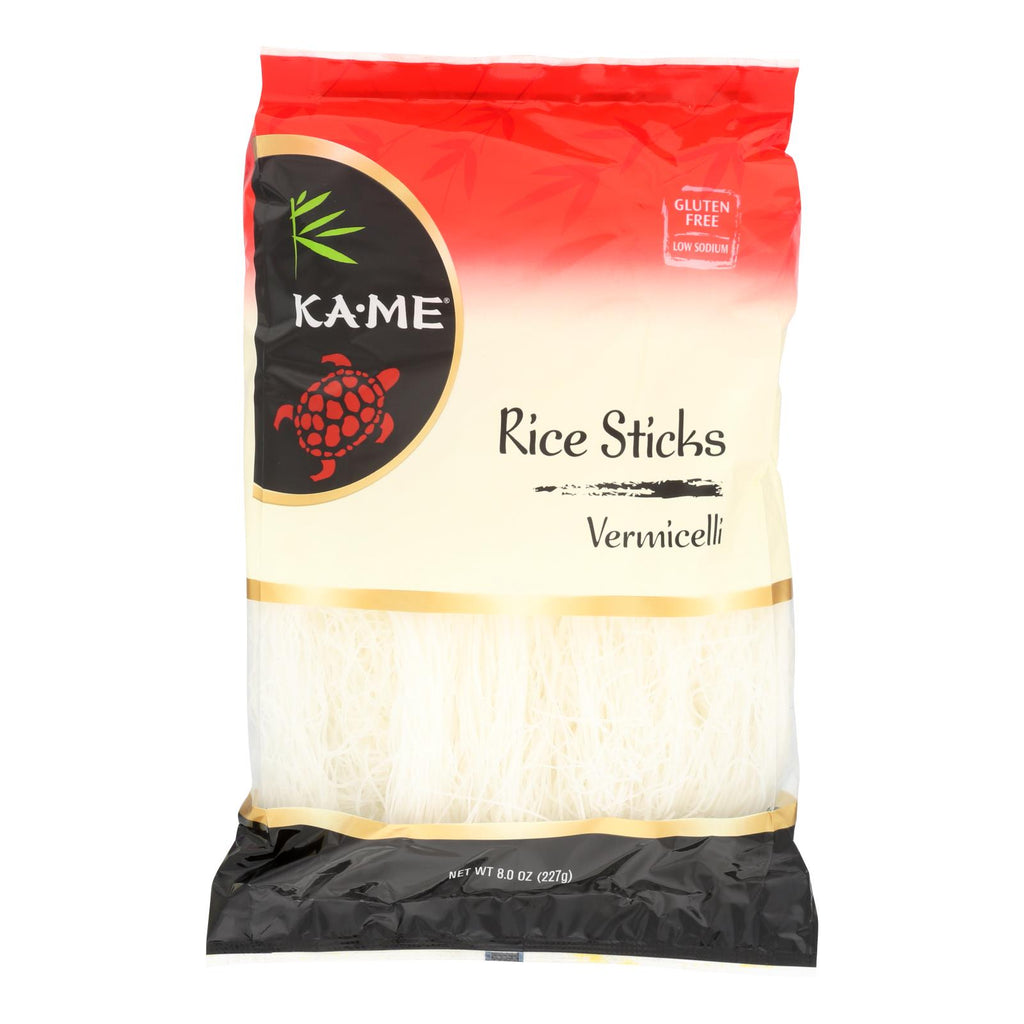 Ka-me Vermicelli Rice Sticks  - Case Of 8 - 8 Oz - Lakehouse Foods