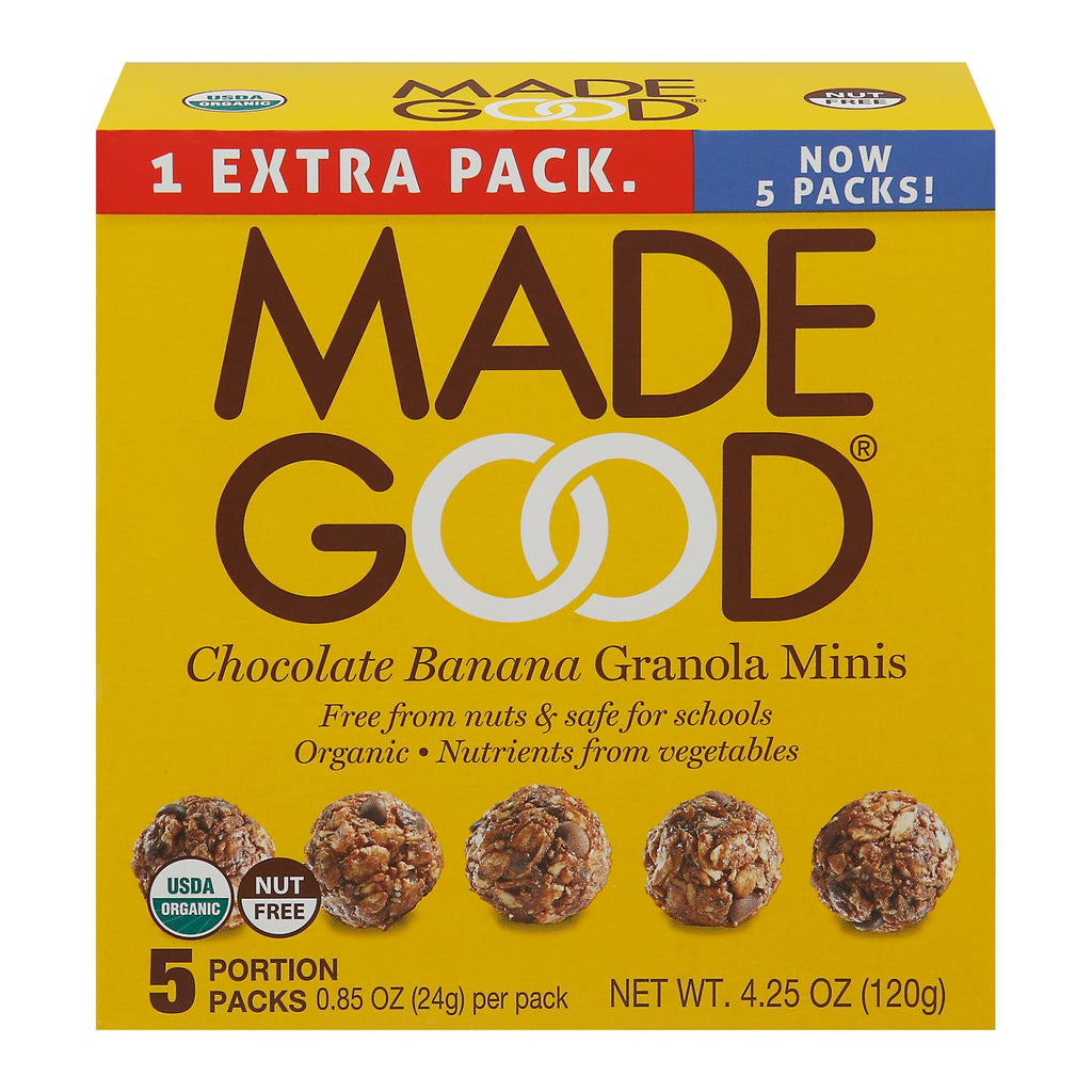 Made Good - Granola Mini Chocolate Ban - Case Of 6-5-.85oz - Lakehouse Foods