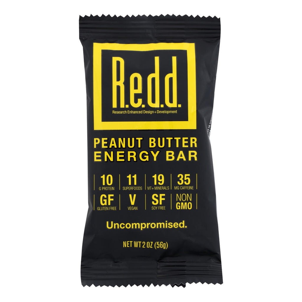 Redd Peanut Butter Energy Bar  - 1 Each - 12 Ct - Lakehouse Foods