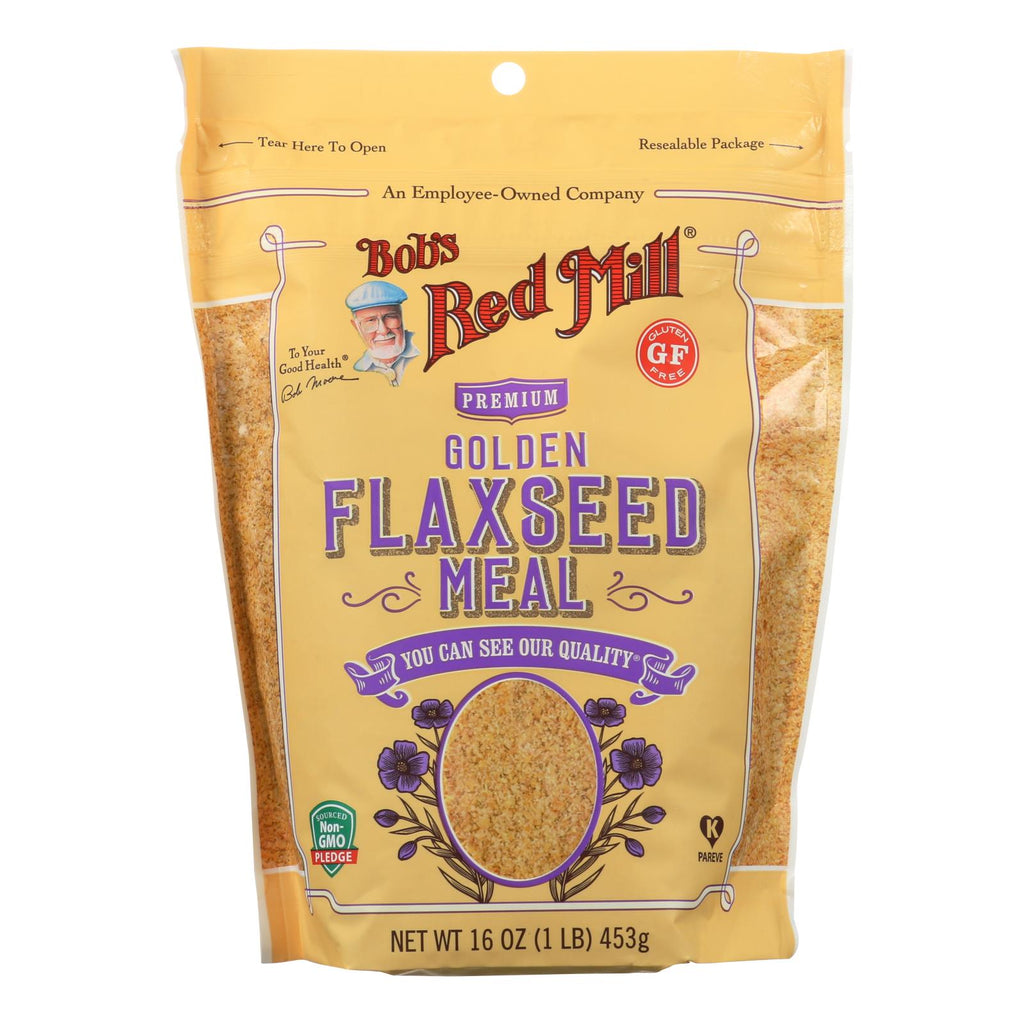 Bob's Red Mill - Flaxseed Meal - Golden - Case Of 4 - 16 Oz - Lakehouse Foods