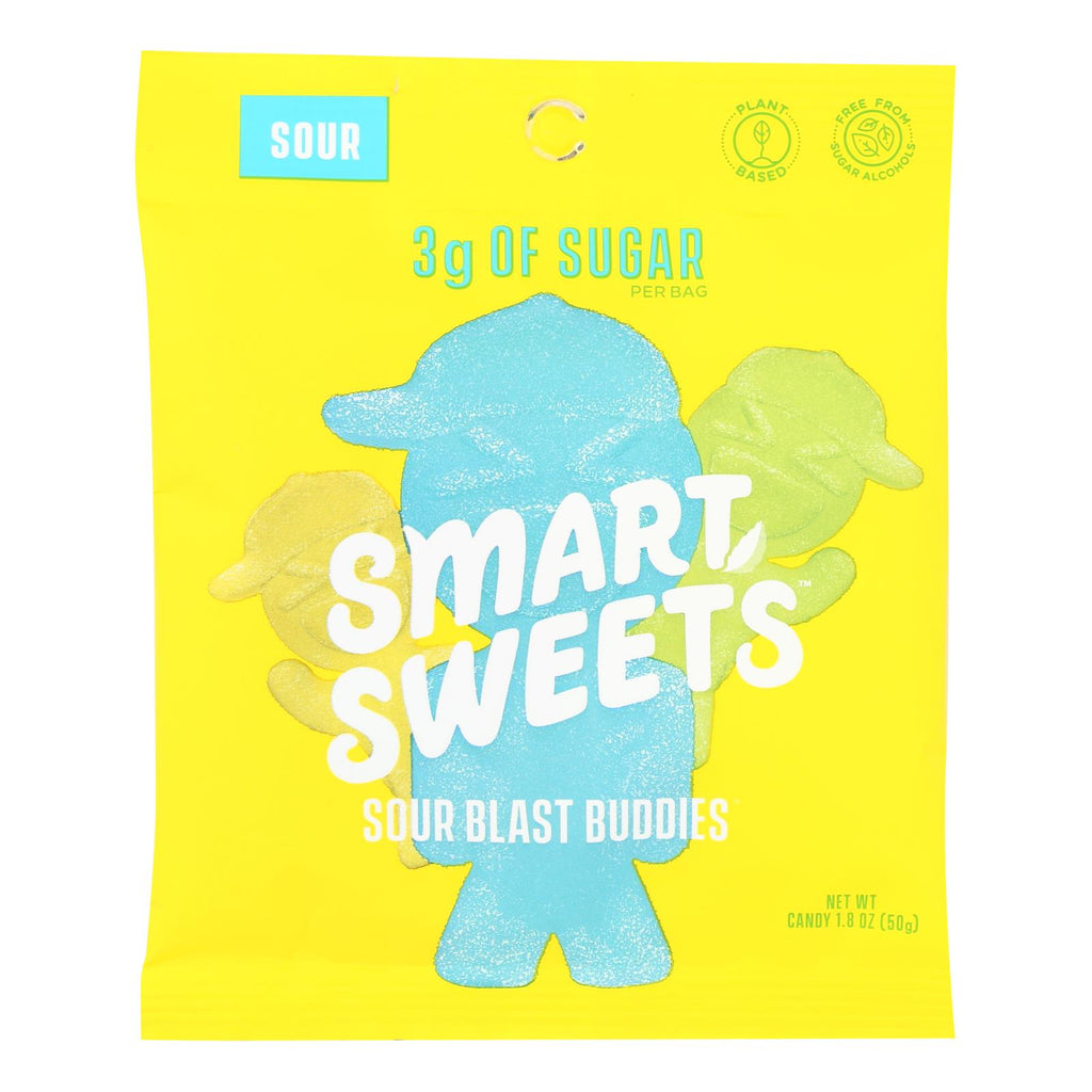 Smartsweets - Gummy Sour Blast Buddies - Case Of 12 - 1.8 Oz - Lakehouse Foods