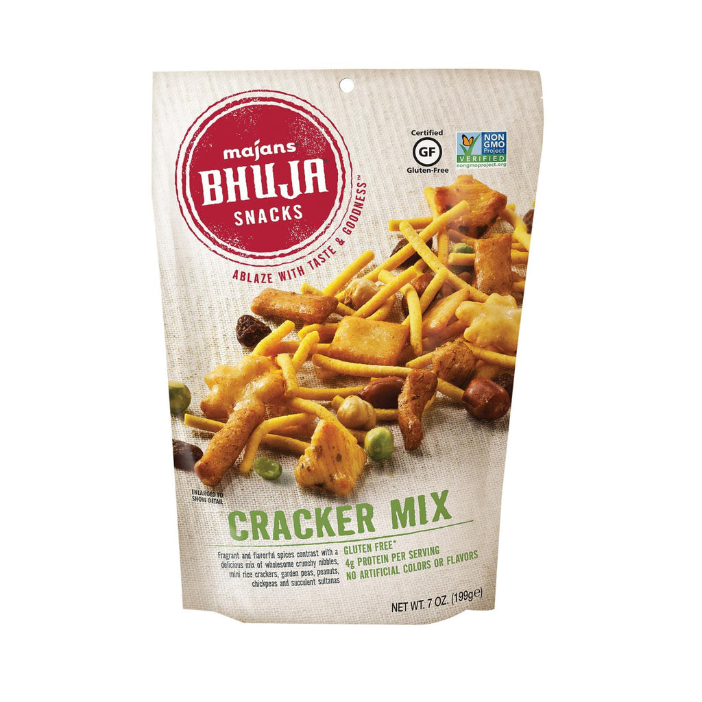Bhuja Snacks - Cracker Mix - Case Of 6 - 7 Oz. - Lakehouse Foods