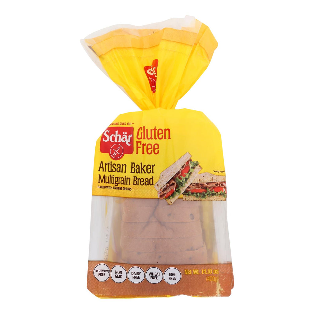 Schar - Bread Artisan Bkr Multgrn - Case Of 8-14.1 Oz - Lakehouse Foods