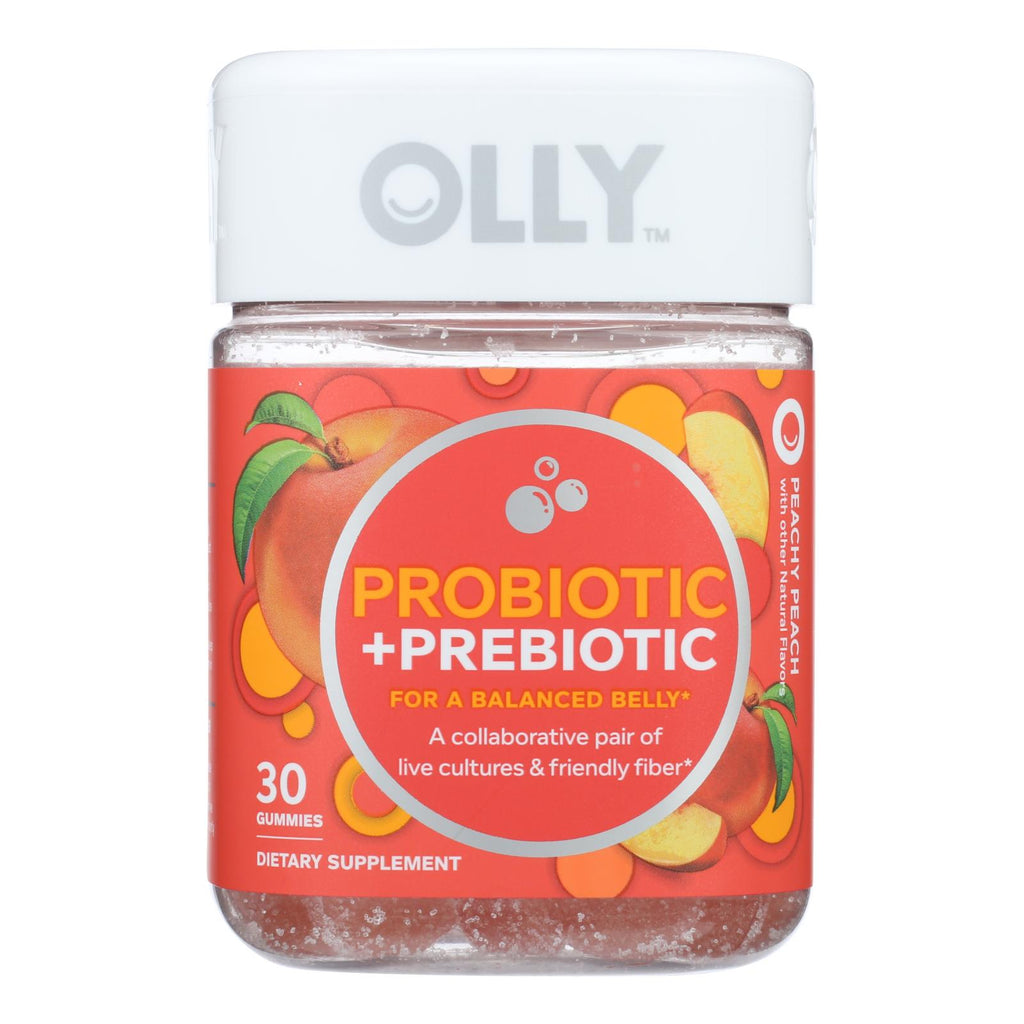 Olly - Pro-prebiotics Peach - 1 Each - 30 Ct - Lakehouse Foods