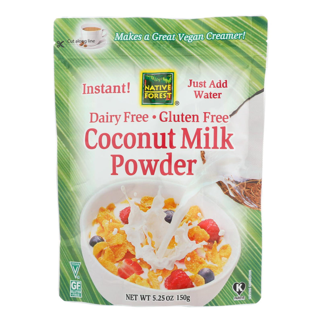 Native Forest Vegan Milk Powder - Coconut - Case Of 6 - 5.25 Oz. - Lakehouse Foods