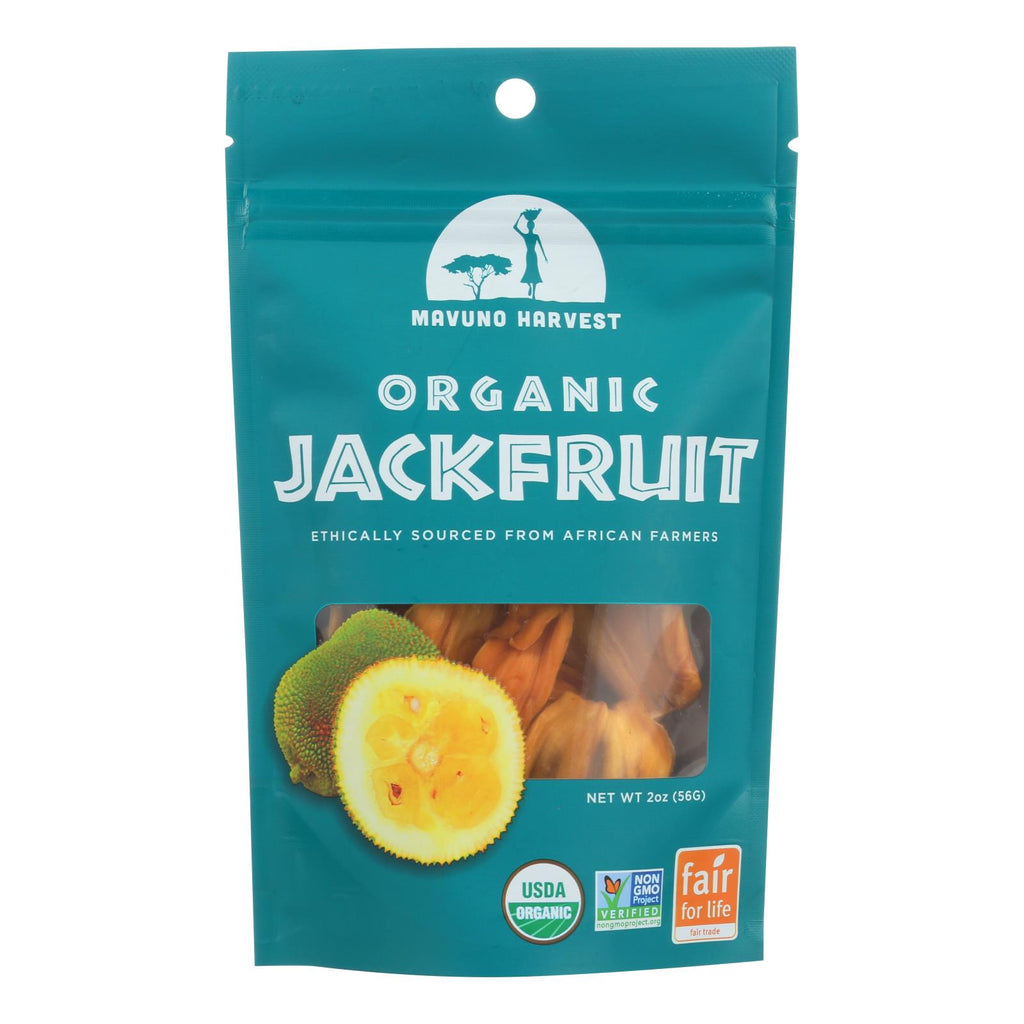 Mavuno Harvest Organic Dried Fruits - Jackfruit - Case Of 6 - 2 Oz. - Lakehouse Foods