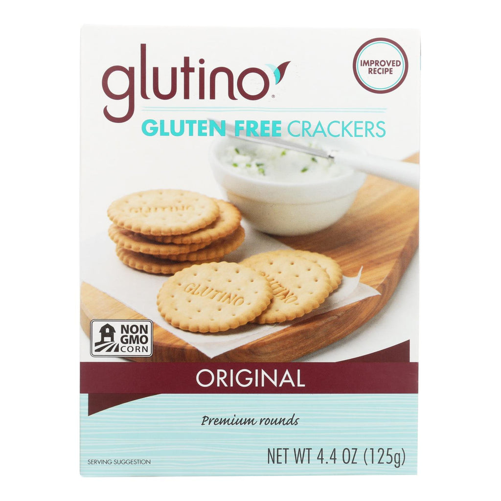 Glutino Original Crackers - Case Of 6 - 4.4 Oz. - Lakehouse Foods