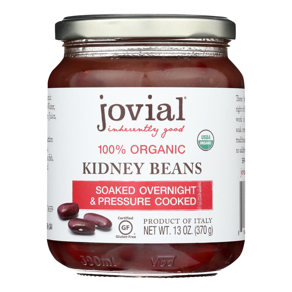 Jovial - Beans Organic Kidney - Case Of 6 - 13 Oz - Lakehouse Foods
