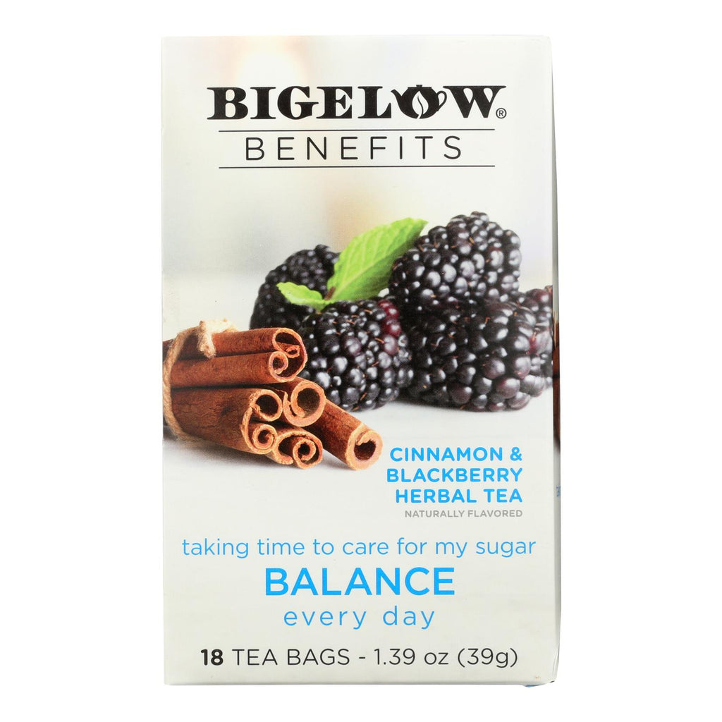 Bigelow Tea Tea - Cinnamon Blackberry - Balance - Case Of 6 - 18 Bag - Lakehouse Foods