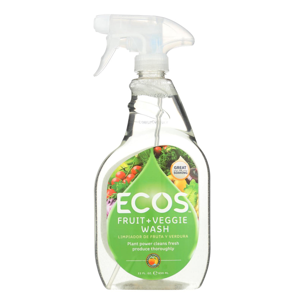 Earth Friendly Fruit And Vegetable Wash - Case Of 6 - 22 Fl Oz. - Lakehouse Foods
