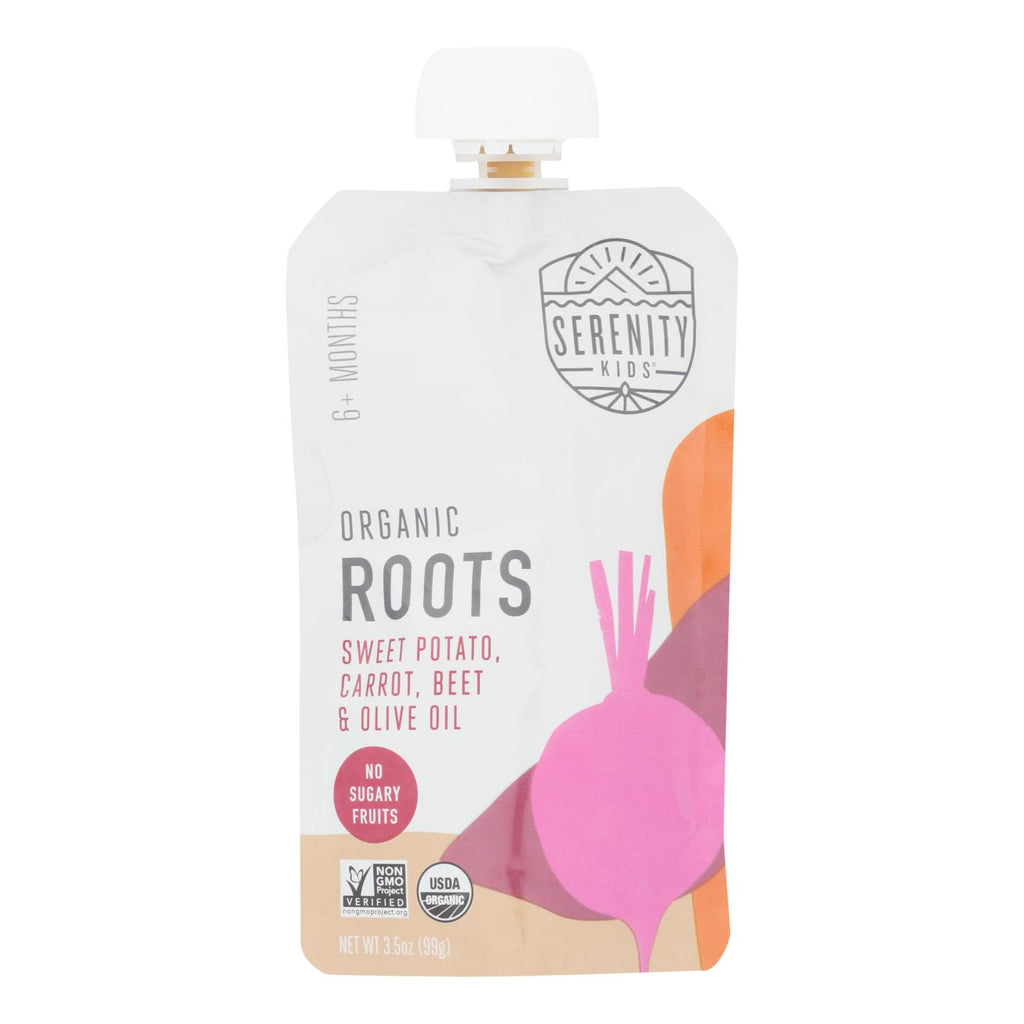 Serenity Kids Llc - Pouch Roots - Case Of 6 - 3.5 Oz - Lakehouse Foods
