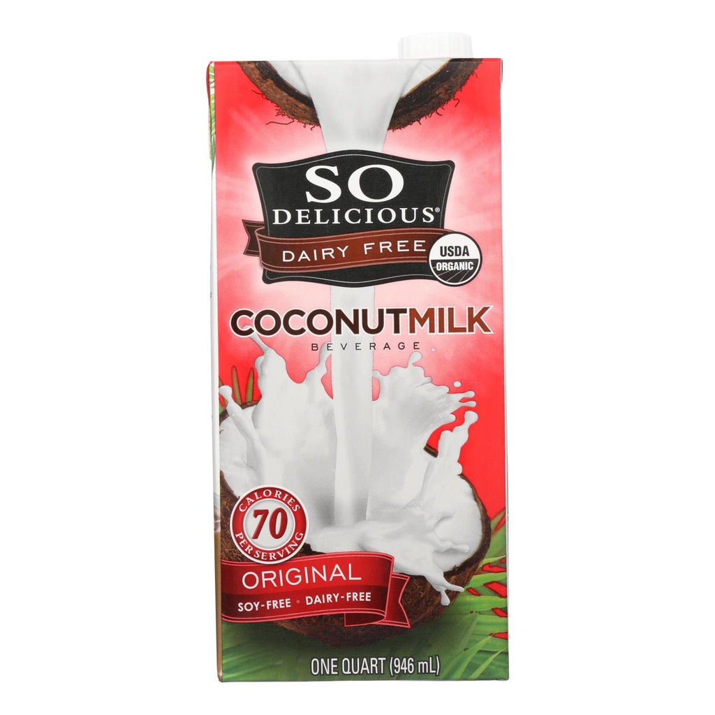 So Delicious Coconut Milk Beverage - Original - Case Of 12 - 32 Fl Oz. - Lakehouse Foods