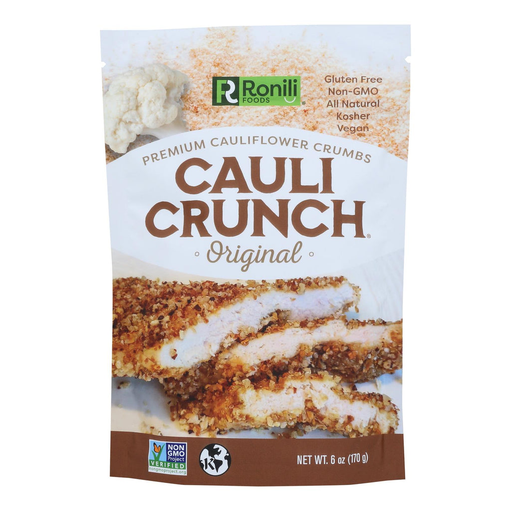 Cauli-crunch - Cauliflwr Crumbs Original - Cs Of 6-6 Oz - Lakehouse Foods