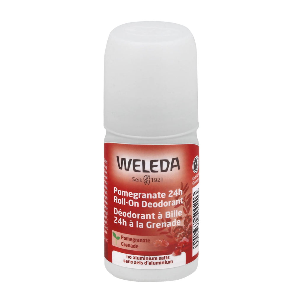 Weleda - Deodorant Roll On Pomegranate - 1 Each - 1.7 Fz - Lakehouse Foods