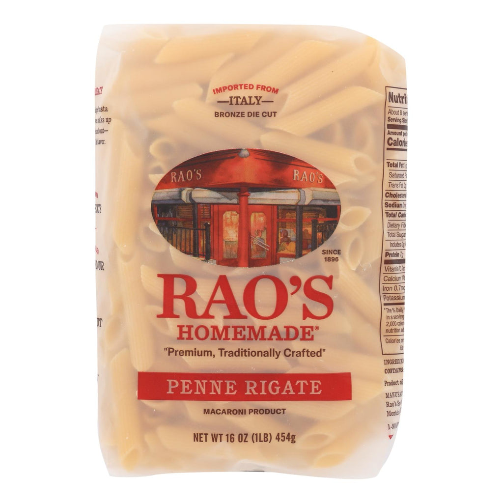 Rao's - Pasta Penne - Cs Of 6-16 Oz - Lakehouse Foods