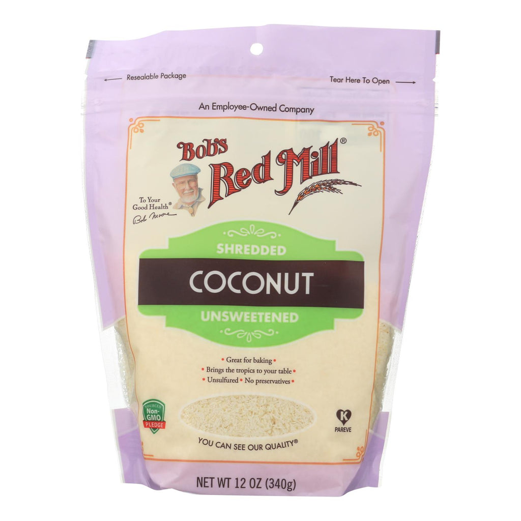 Bob's Red Mill - Coconut Shredded - Case Of 4-12 Oz - Lakehouse Foods