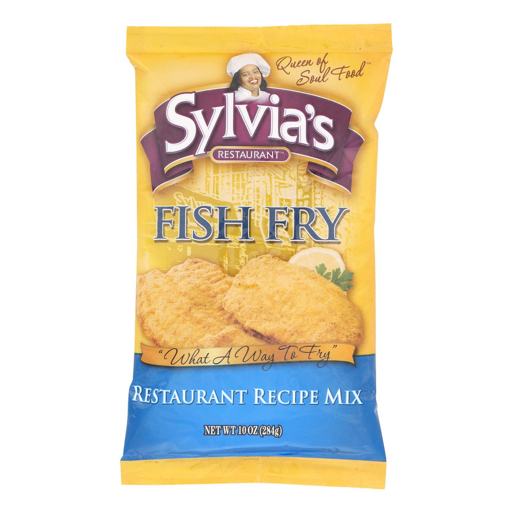 Sylvia's Fish Fry Mix - Case Of 9 - 10 Oz. - Lakehouse Foods